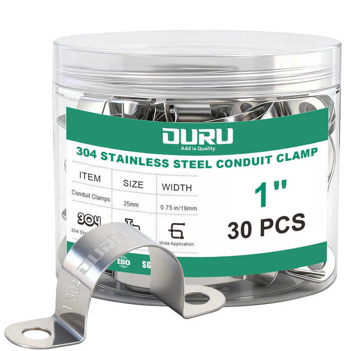 Conduit Clamp 304 Stainless Steel - Bottle