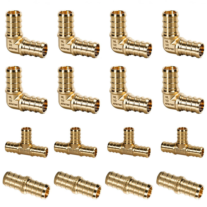 1/2 Inch PEX Fittings Kit