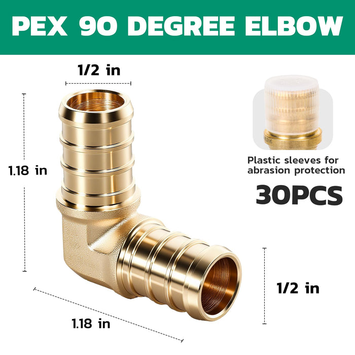 Elbow PEX Fittings for PEX B Pipe