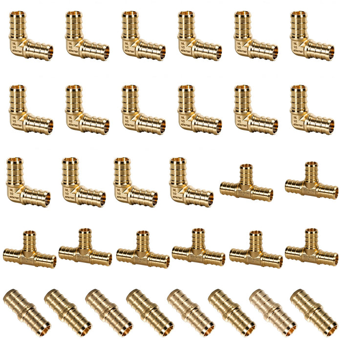 1/2 Inch PEX Fittings Kit