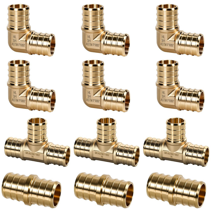 3/4 Inch PEX Fittings Kit