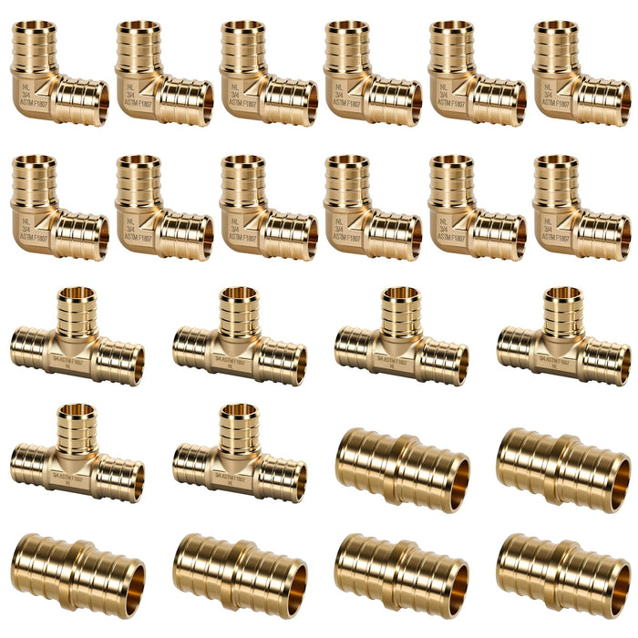 3/4 Inch PEX Fittings Kit