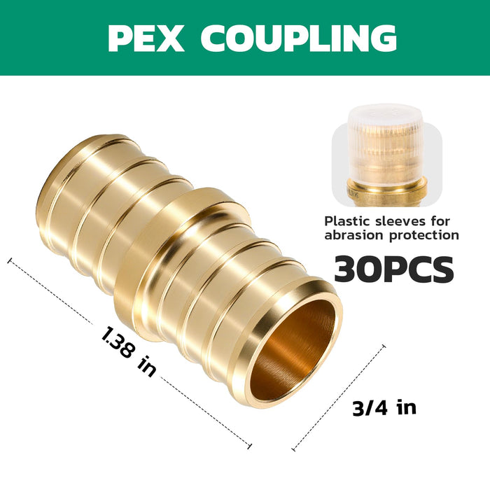 Coupling PEX Fittings for PEX B Pipe