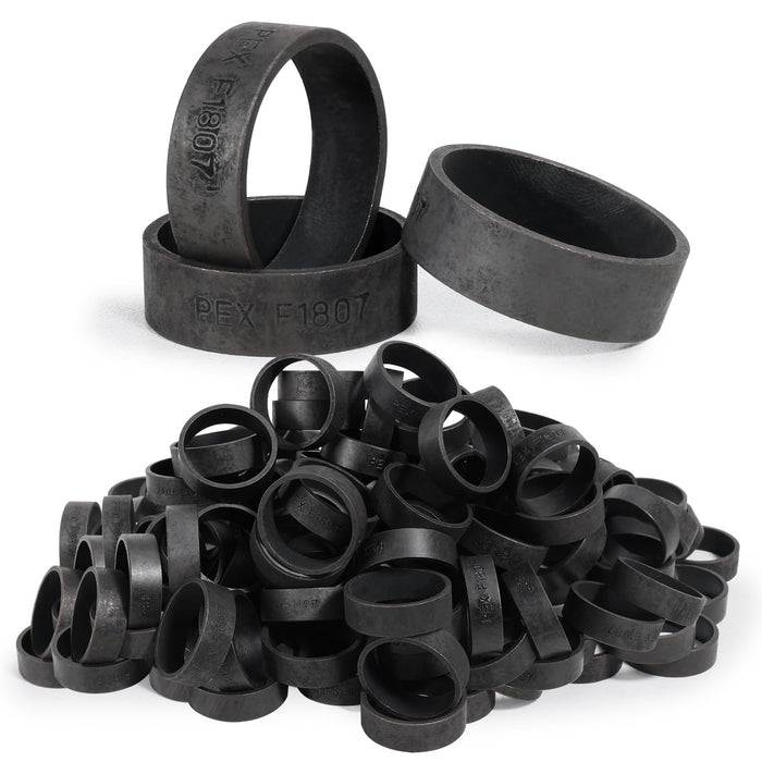 PEX Copper Crimp Rings for Pex Pipe - Boxed