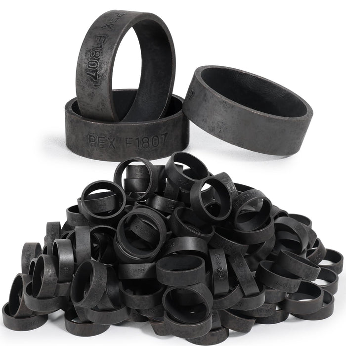 PEX Copper Crimp Rings for Pex Pipe - Boxed