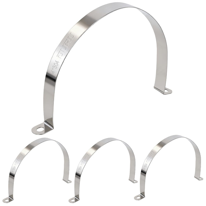 3-4 Inch Conduit Clamp 304 Stainless Steel - Bagged