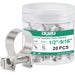 best hose clamp for fuel line jar, 1/2–9/16 inch; 20 pcs 304 stainless injection clamps for secure, long-lasting seals