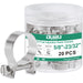 motorcycle fuel line clamp features: 304 stainless, corrosion resistant, waterproof, anti oxidation and anti rust
