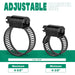 hose clip clamp: 5/16 inch width, fits 3/8–5/8 inch; black 304 stainless band with screw drive for small tubing