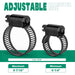 Heavy-duty hose clamp wide design provides strong grip for large diameter pipes, suitable for plumbing, fuel line, and home use.