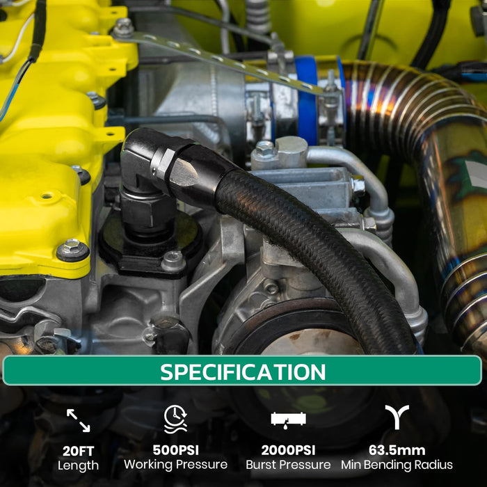 Fuel Line Kit- 6/10 AN