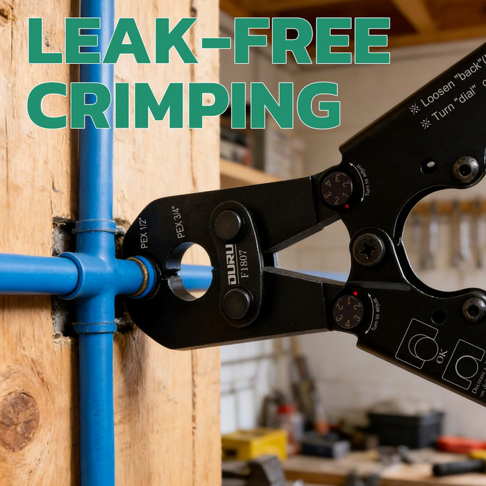 PEX Crimping Tool for Copper Rings