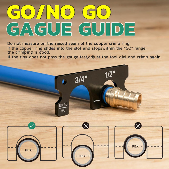 PEX Crimping Tool for Copper Rings