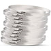 Radiator hose clamps, 304 stainless 120–140mm, smooth inner band protects auto coolant hoses.