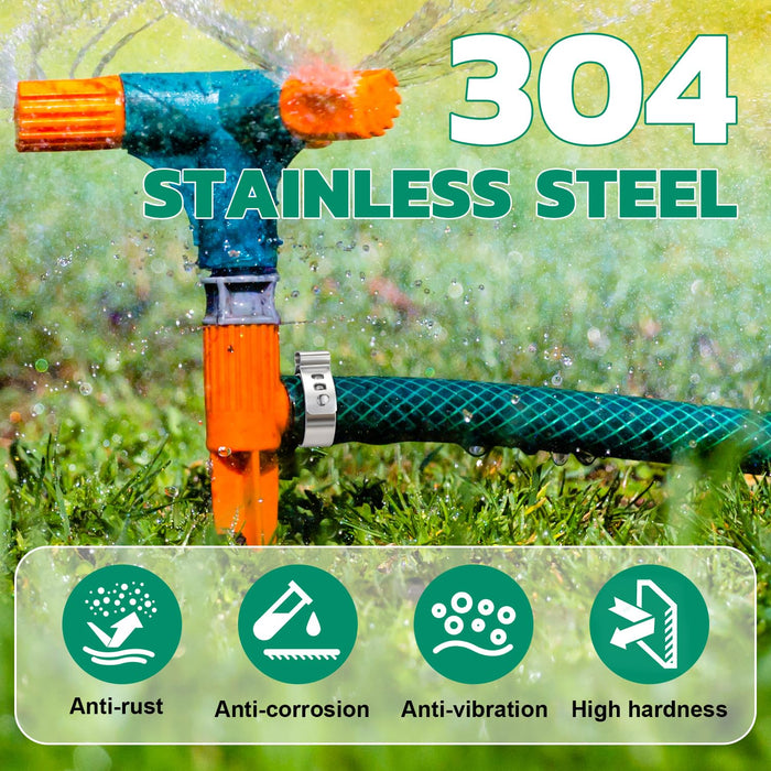 Stainless steel pex clamp cutter with hardened jaws, ergonomic handles, and precision grip for clean clamp removal.