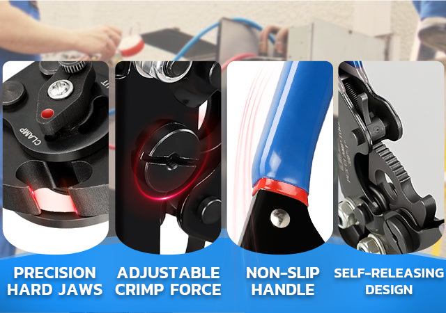 Precision Jaws, Adjustable Force, Auto-Release