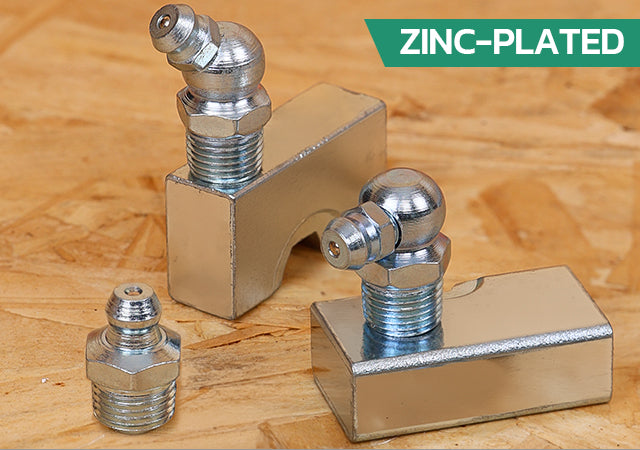 Zinc-Plated Zerk Grease Fittings Kit