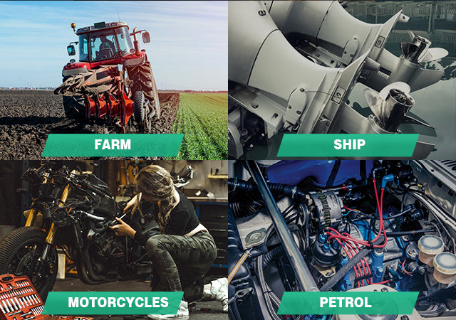 Wide-Use Grease Zerks for Farm, Ship & Motorcycle