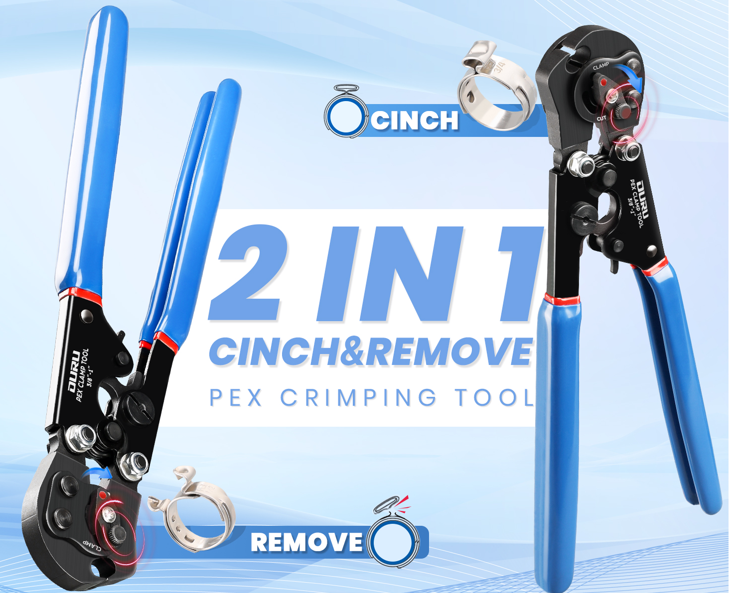 2-in-1 PEX Cinch & Removal