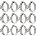 fuel clamps assortment, stainless T-bolt bands 57–65 mm; 19 mm width, high torque design for automotive applications