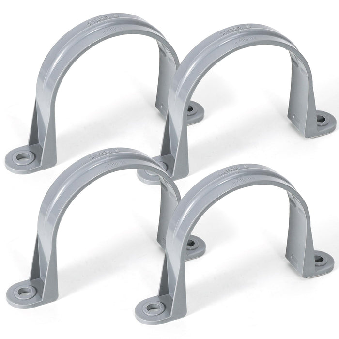 2-4 Inch PVC Pipe Straps - Bagged